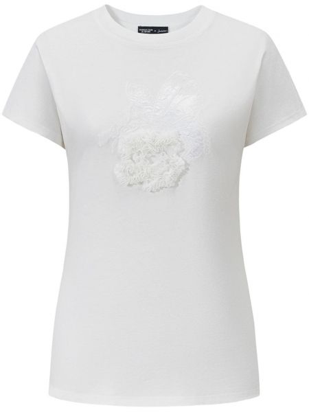 Тениска с волани Shanghai Tang бяло