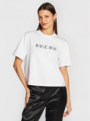 Majica bootcut Rage Age bijela