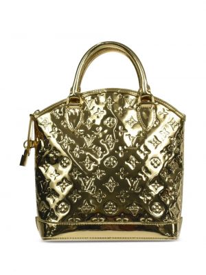 Nákupná taška Louis Vuitton zlatá