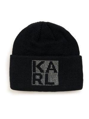 Шапка-шапка с логотипом Karl Lagerfeld черный