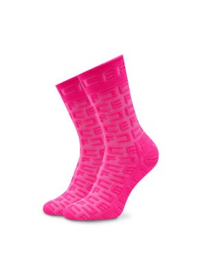 Ponožky Elisabetta Franchi růžové