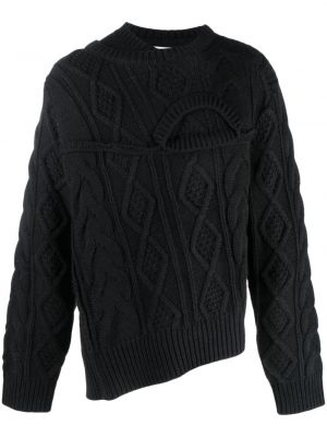 Пуловер Feng Chen Wang черно