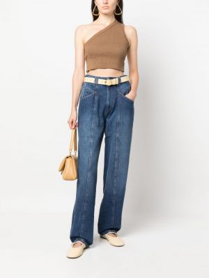Proste jeansy Isabel Marant niebieskie