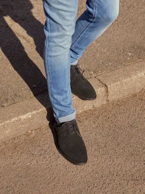 Ботинки на шнуровке Zign черные