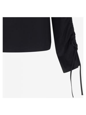 Blusa de tela jersey Jane Lushka negro
