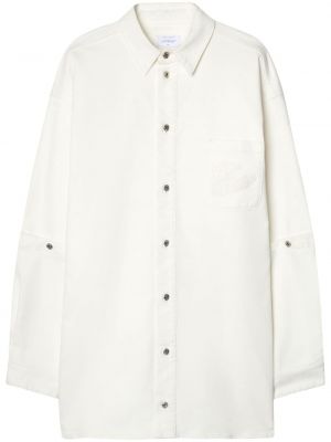 Bavlnená košeľa Off-white biela