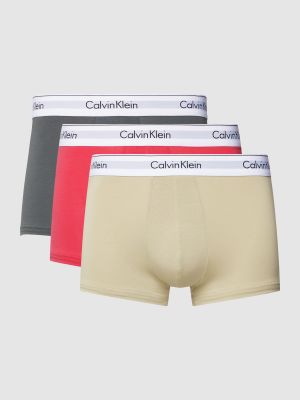 Bokserki slim fit Calvin Klein różowe