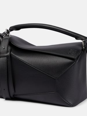 Τσάντα ώμου Loewe μαύρο
