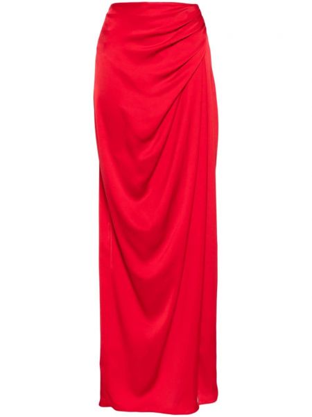 Maksi suknja s draperijom Isabel Sanchis crvena
