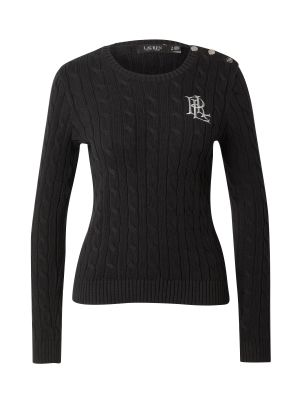 Пуловер Lauren Ralph Lauren черно
