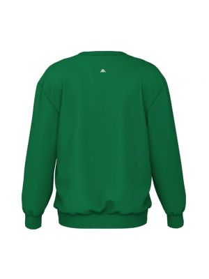 Sweter bawełniany Kappa zielony