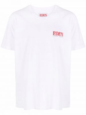 Camiseta con estampado Eden Power Corp blanco