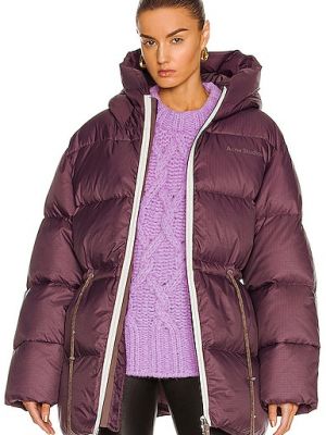 Дутая куртка Acne Studios, фиолетовый