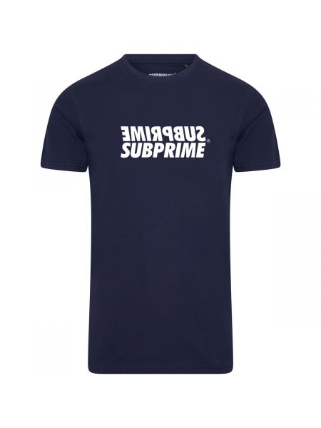 Koszulka z krótkim rękawem Subprime niebieska