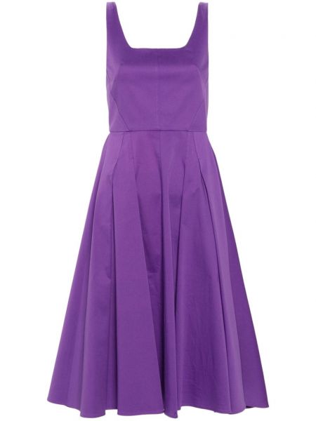 Midi suknele Blanca Vita violetinė