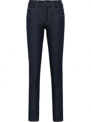 Skinny jeans Prada blau