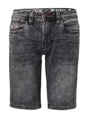 Shorts en jean Indicode Jeans noir
