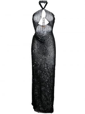 Μάξι φόρεμα Aya Muse μαύρο