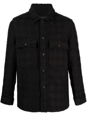 Camicia in tweed Iro nero