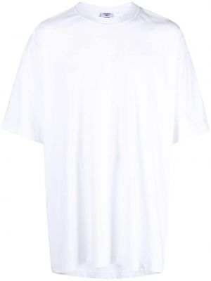 T-shirt con scollo tondo Vetements bianco