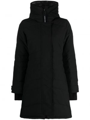 Lang pels Canada Goose svart