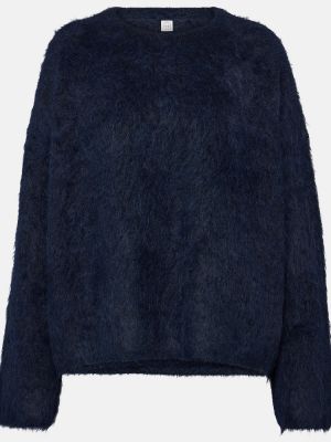 Jersey de alpaca de tela jersey Totême azul