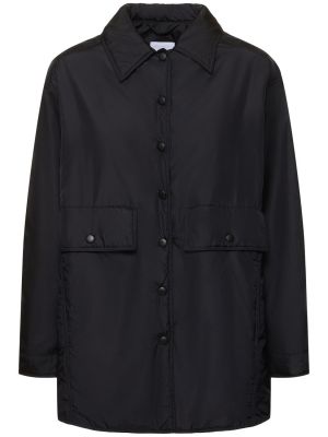Najlonska jakna Aspesi crna