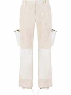 Pantalones rectos con bolsillos Dolce & Gabbana blanco