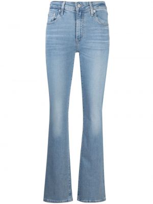 High waist bootcut jeans mit geknöpfter ausgestellt Levi's® blau