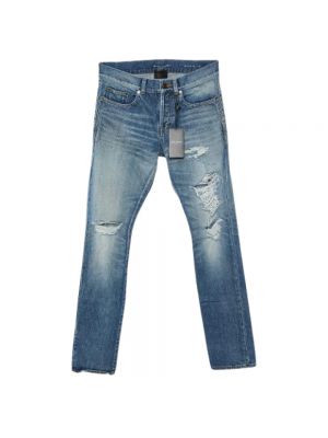 Retro jeans Yves Saint Laurent Vintage blau