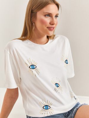 T-krekls Bianco Lucci balts
