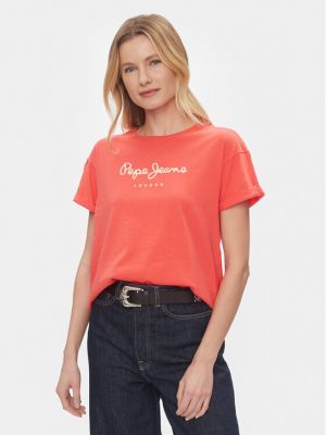T-shirt Pepe Jeans rouge