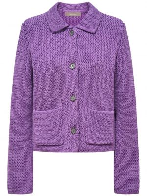 Cardigan en tricot 12 Storeez violet