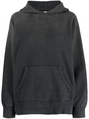 Medvilninis džemperis su gobtuvu su kišenėmis Visvim pilka