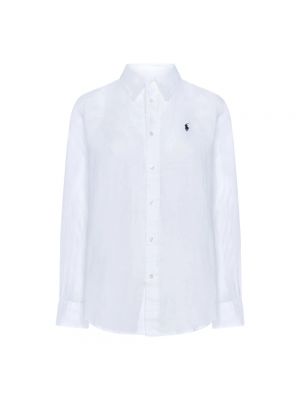Hemd mit langen ärmeln Polo Ralph Lauren weiß