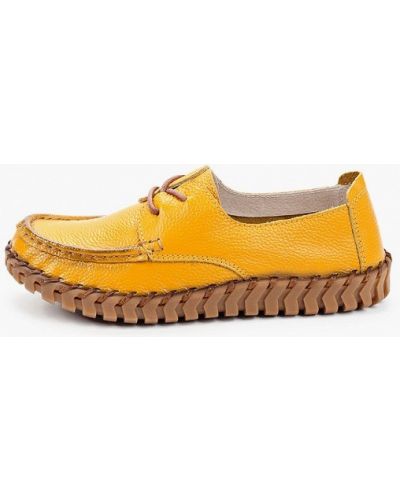 Ботинки Tervolina желтые