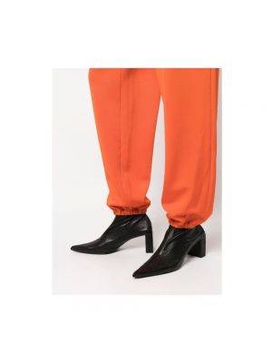 Pantalones rectos Jil Sander naranja