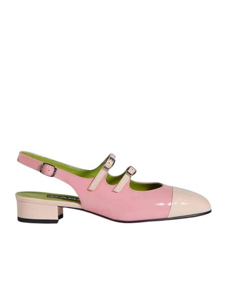 Leder sandale Carel pink