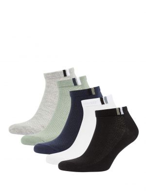 Bavlnené ponožky Defacto čierna