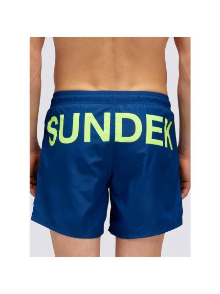 Boxershorts mit print Sundek blau