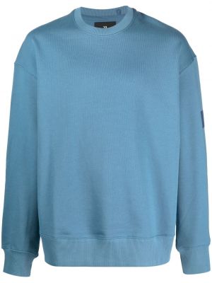 Sweatshirt mit print Y-3 blau
