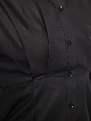 Robe chemise Dreimaster Klassik noir