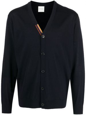 Cardigan a righe Paul Smith blu