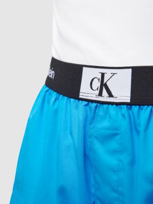 Szorty Calvin Klein Underwear niebieskie