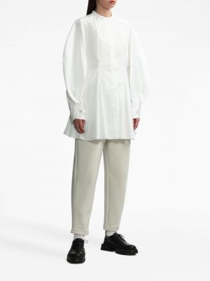 Biała koszula plisowana Enfold