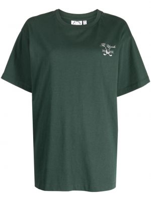 Βαμβακερή μπλούζα The Upside πράσινο