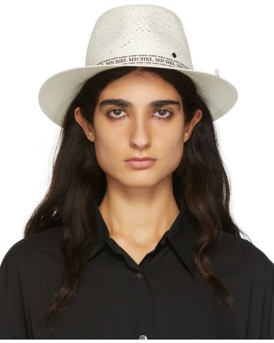 Шляпа Maison Michel, белый