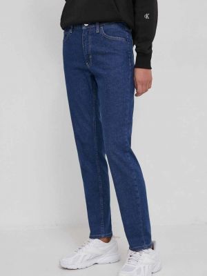 Niebieskie jeansy skinny Calvin Klein