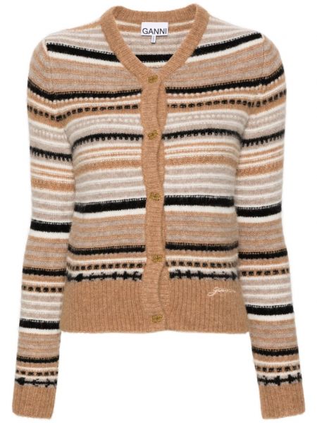Ilgas megztinis su sagomis Ganni