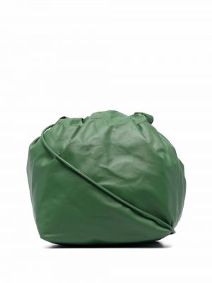 Bolsa con cordones Jil Sander verde